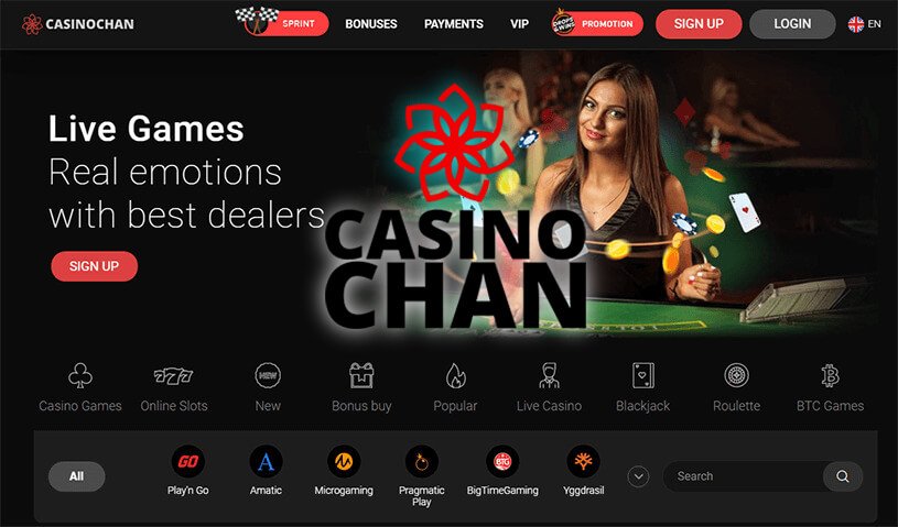 CasinoChan no deposit bonus - znáte?