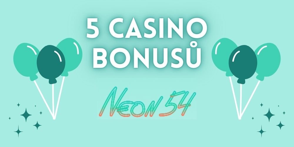 Neon54 Casino recenze + 5 originálních bonusů!