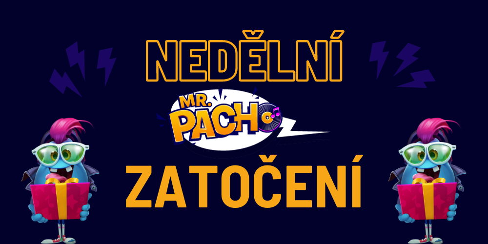 Nedělní zatočení v Mr. Pacho: Zpříjemněte si konec týdne se 100 free spiny!