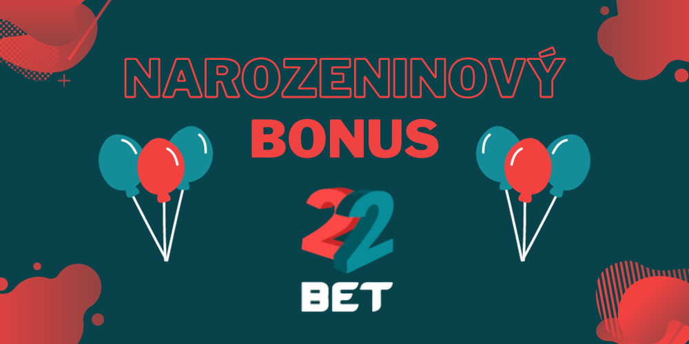 Oslavte své narozeniny s unikátním bonusem v 22Bet casinu!