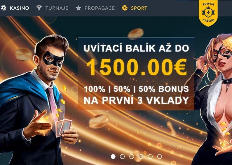 Jaký je welcome bonus Power Casina?