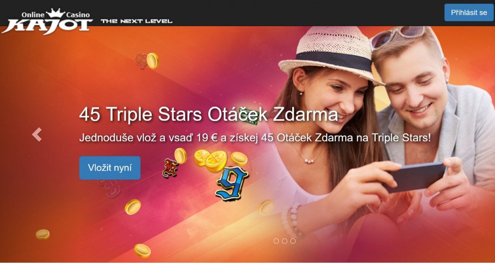 Triple Stars Otáčky Zdarma v Kajotu