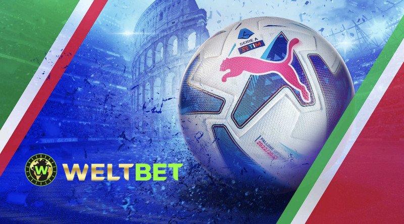 Freebet 10 € na italskou Serii A u sázkové kanceláře WeltBet