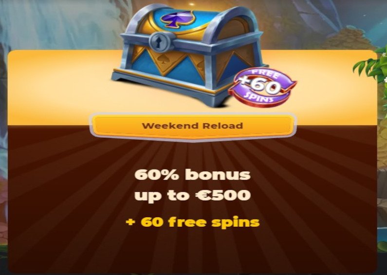 🎁Víkendový reload bonus i WinLegends casina🎁