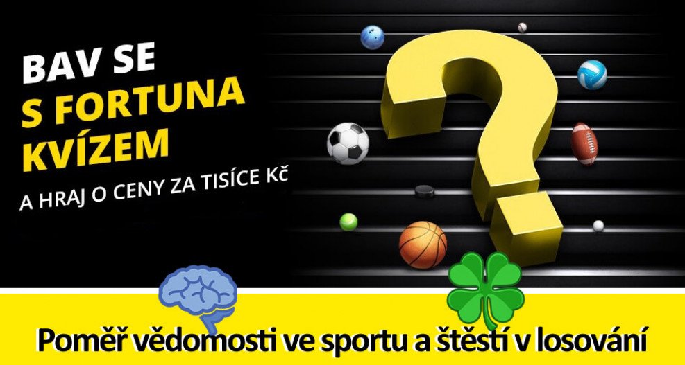 Pálí ti to? Sportovní kvíz Fortuna