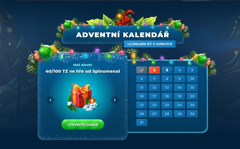 Adventní kalendář u Rabony, Sportazy a FEZbetu