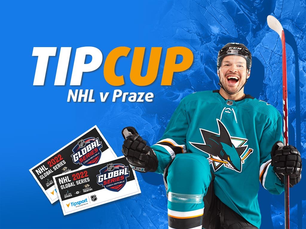 Tipcup o 400 lístků na NHL v Praze a nety! (začátek 9. září 2022)