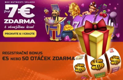 TOP 5 no deposit bonus casino czech ve kvalitních online casinech