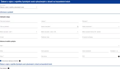 Kde najdu registr vyloučených osob z hazardu? Co je to hazardní rejstřík?