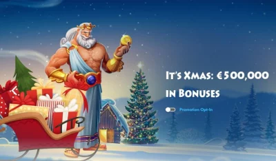 It’s Xmas: 500 000 € pro vás v casinech Genesis, Casino Gods a Kassu!