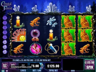 Kde si český hráč zahraje COOL Crystal Forest Slot machine?