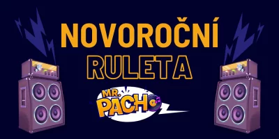 Novoroční Ruleta v casinu Mr. Pacho: Získejte si svůj podíl ze 200,000 Kč!