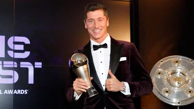 FIFA rozdávala ceny: Lewandowski nejlepším fotbalistou, Schick neuspěl