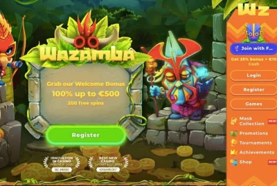 Wazamba casino je nově v češtině!