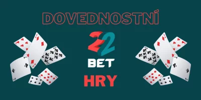 Znáte dovednostní hry? Proč si je nevyzkoušet v casinu 22Bet?