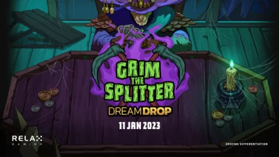 Grim The Splitter Dream Drop: nový jackpot v MyEmpire Casinu