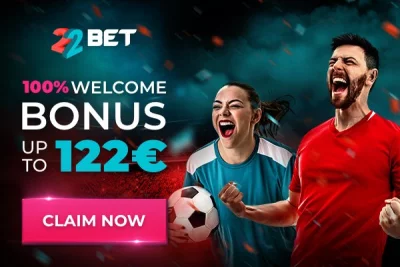 Proč založit účet u 22Bet? Co třeba kvůli vysokému bonusu!