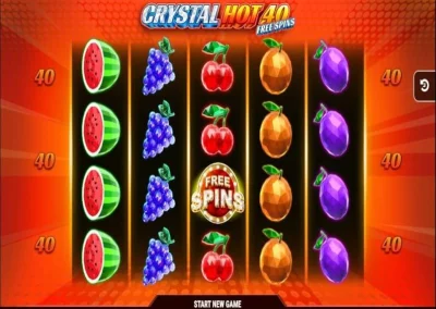 💎Crystal Hot 40 Free Spins: online výherní automat na 22Bet💎