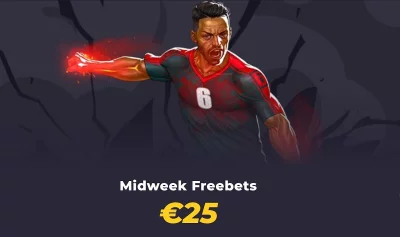 Midweek Freebets k Lize mistrů v celkové hodnotě 50 €!