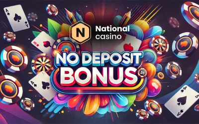 National Casino No Deposit Bonus: Získejte exkluzivní free spiny!