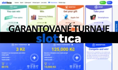 Slottica Casino: garantované turnaje