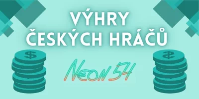 Neon54 online casino: Nejvetší výhry českých hráčů za uplynulé týdny