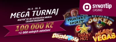 MEGA TURNAJ v Casinu SynotTip