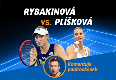 Live komentování Australian Open: RYBAKINA vs. PLÍŠKOVÁ