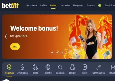 BetTilt Casino Casino recenze☑️ | 100 % do výše 500 € 🔥