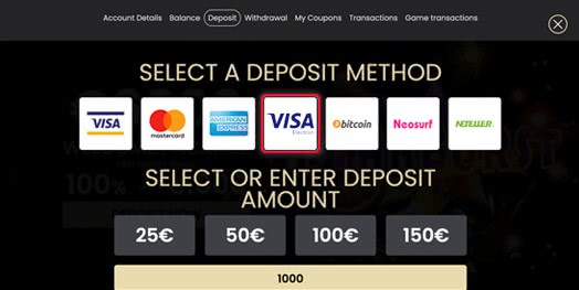 Visa Electron v online casinu