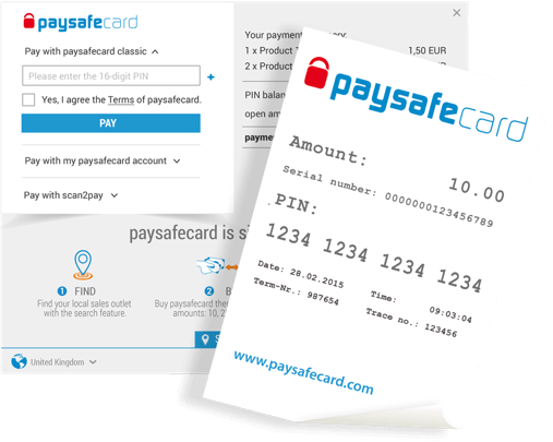  Paysafecard 