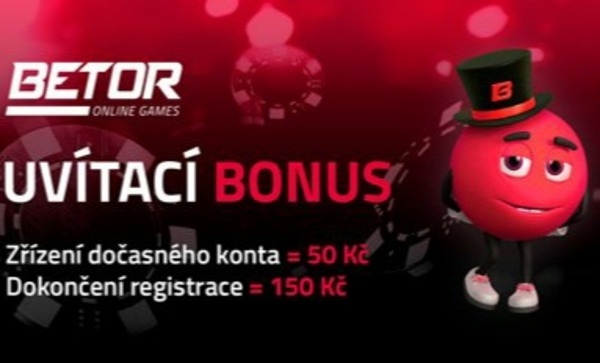 Betor welcome bonus