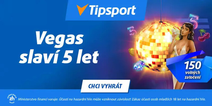 Tipsport Vegas Casino narozeniny