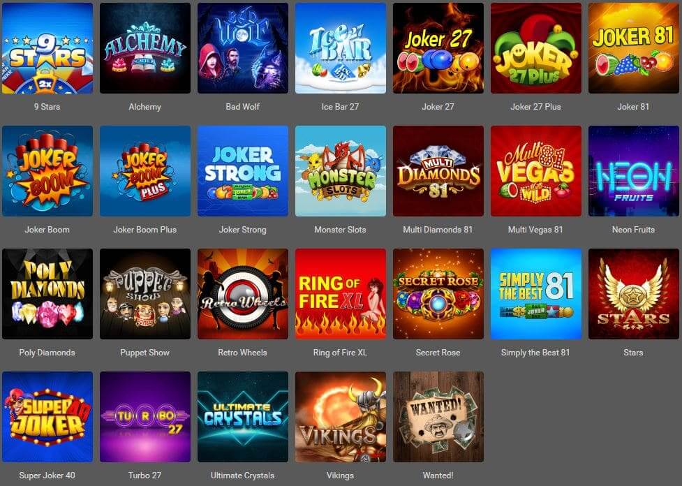 Kajot Casino slots