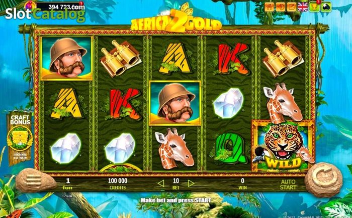 Africa Gold 2 - Automat od Belatra Gaming v King Billy Casinu