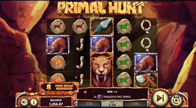 Výherní automat Primal Hunt