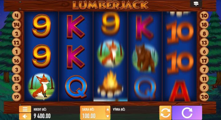 Tech4Bet automat Lumberjack