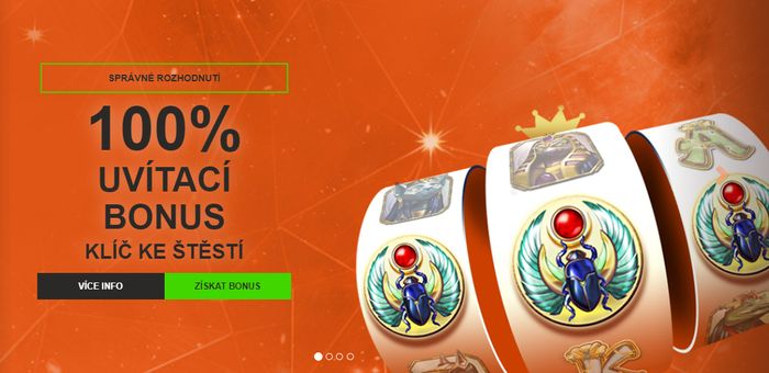 Kajot Casino - welcome deposit bonus