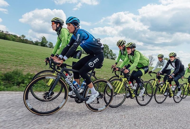 Roman Kreuziger v dresu stáje NTT Pro Cycling