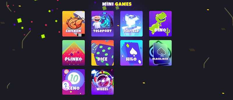 5 € bonus zdarma na Mini Games