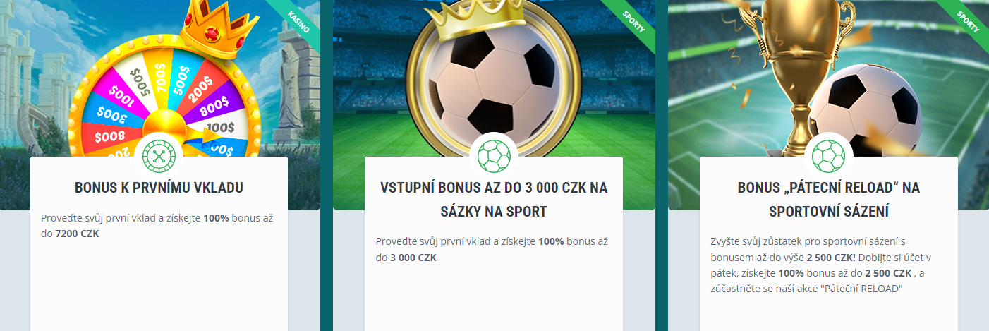 Sázková kancelář 22Bet: Uvítací bonusy