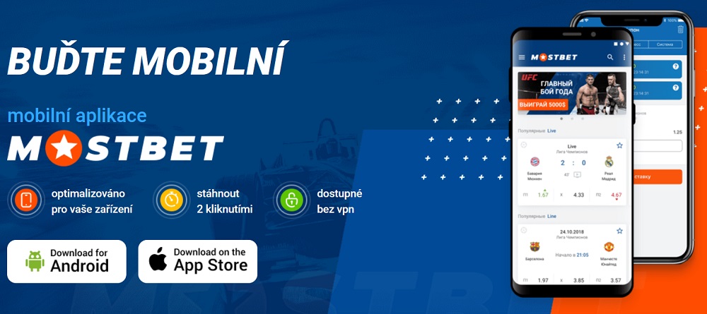 Mostbet aplikace pro mobil