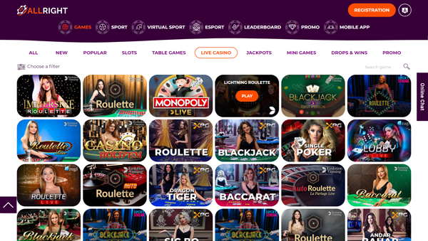 online casino AllRight