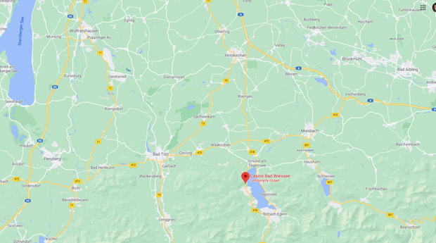 Bad Wiessee - mapa