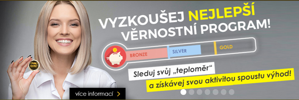 VIP program v online casinu Kartáč