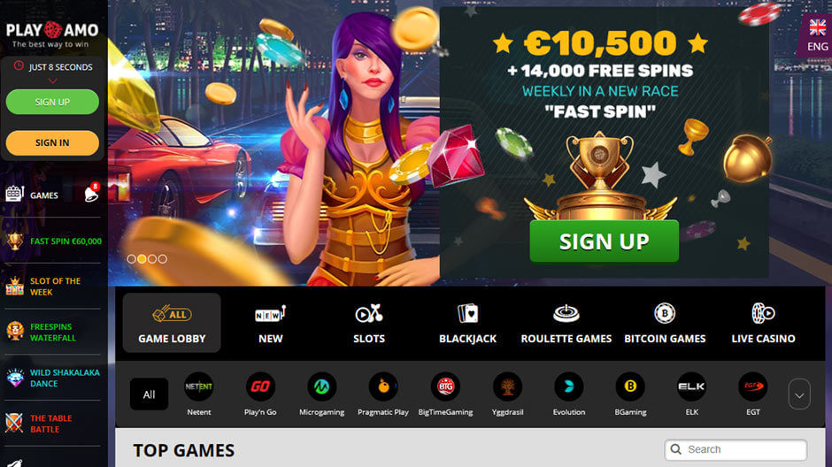 On-line casino Playamo